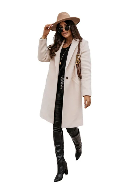 

designer women fashion trench coat high street overcoat