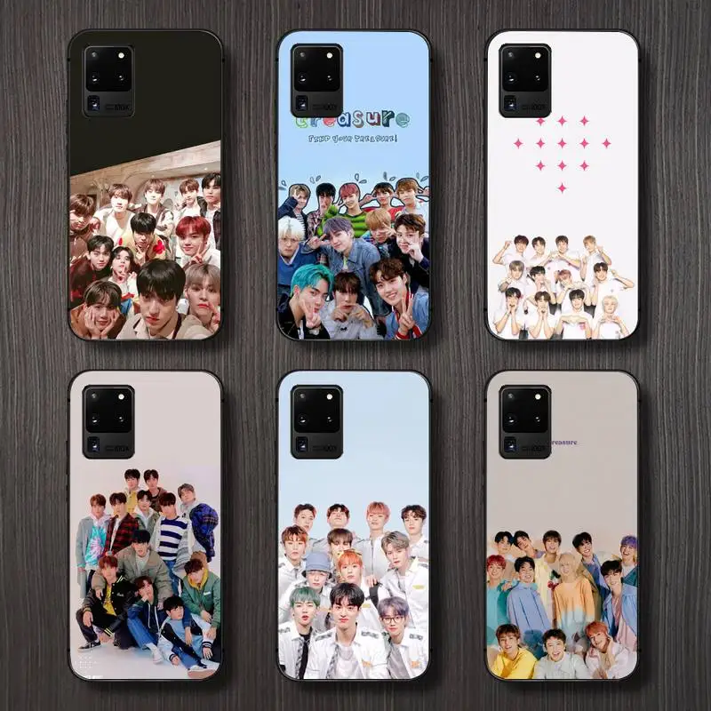 

Kpop TREASURE - BOY group Phone Case For Samsung galaxy A S note 10 7 8 9 20 30 31 40 50 51 70 71 21 s ultra plus