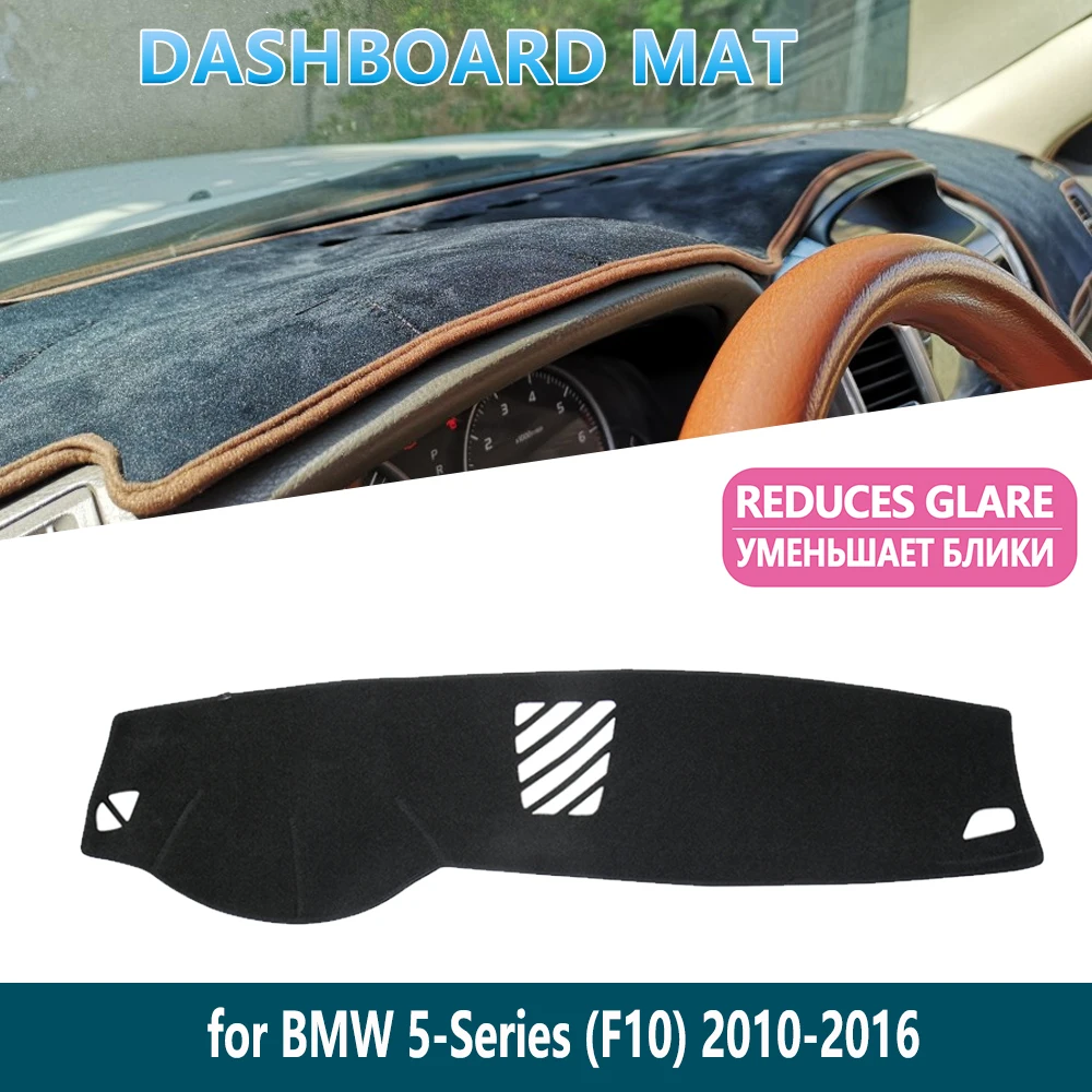 

for BMW 5 Series F10 2010~2016 520i 525i 530i 535i Carpet Dashboard Mat Cover Pad Inner Sun Shade Dash board Car Accessories