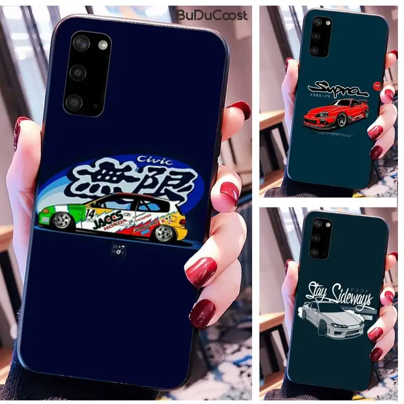 

Car Eat Sleep JDM Custom Soft Phone Case For Samsung Galaxy S10 Plus S10E S6 S7 Edge S8 S9 Plus S10lite S20 Plus S20 Ultra
