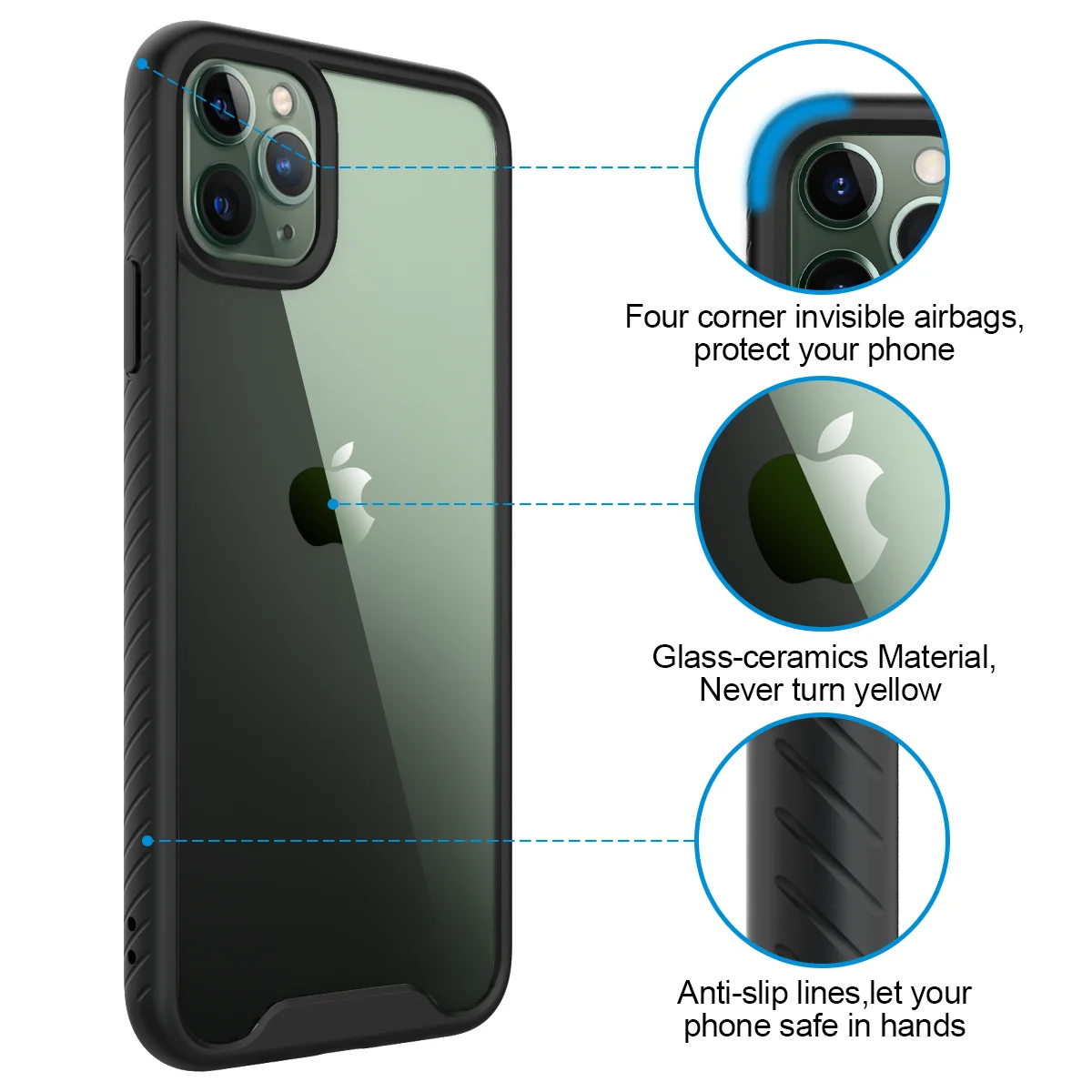 Держатель для телефона на мотоцикл с противоударный чехол iPhone 11 Pro Max 7 8 SE2020