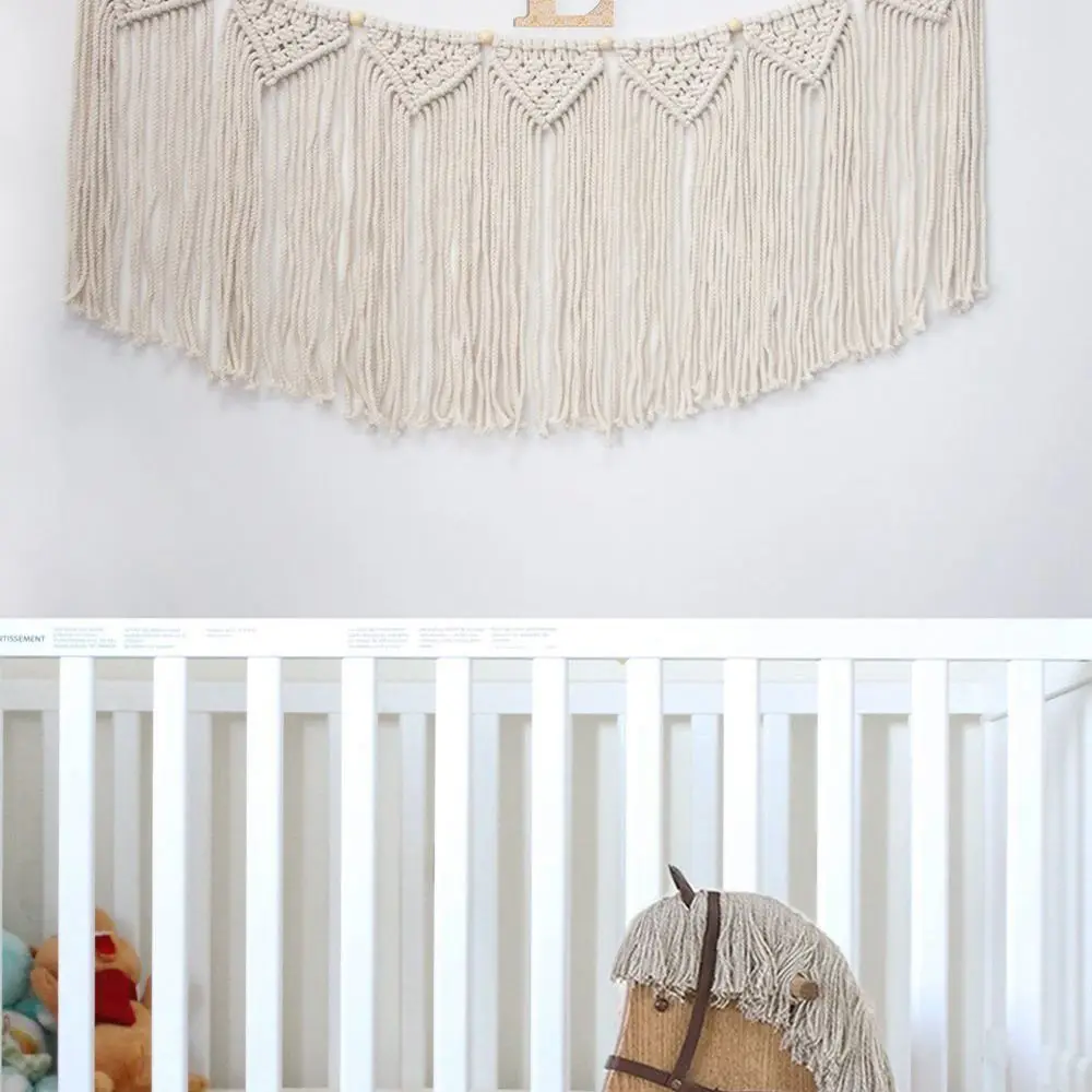 Горячая Распродажа Макраме Тканые настенные занавески гирлянда из бахромы