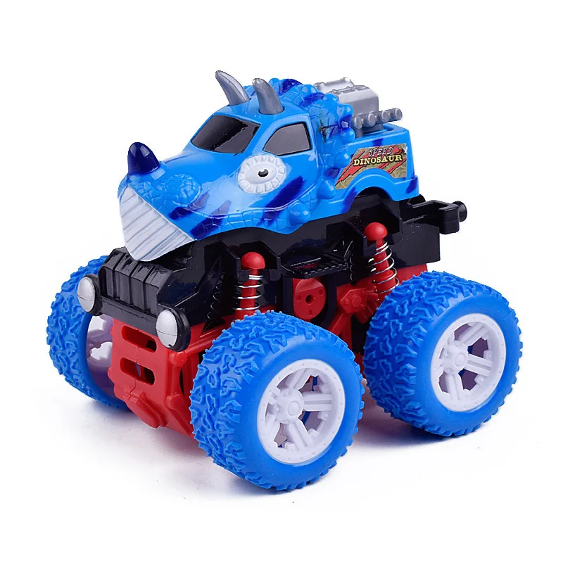 4 вида Мультяшные игрушки милые пластиковые автомобили игрушечные для детей