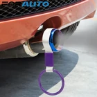 Кольцо FORAUTO круглое JDM TSURIKAWA, кольцо для салона автомобиля, выдвижное кольцо для ручки поезда метро, автобуса, амулет, Предупреждение ждающая петля для заднего бампера