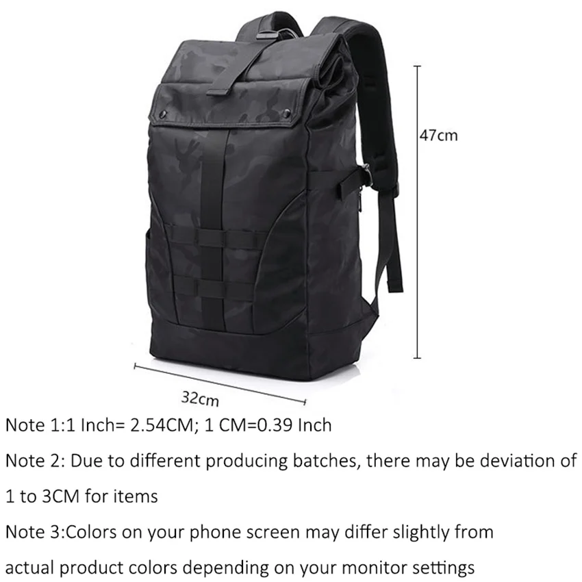 

JNKET New Fashion Men Backpack Travel Backpacks Laptop Bagpack School Bags Large Capacity Backpacks