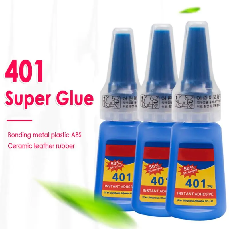 

Super Strong Liquid Colorless Glue Multifunctional 401 Instant Adhesive 30 ML Home Supplies For Wood Plastic Quick Sol Glue