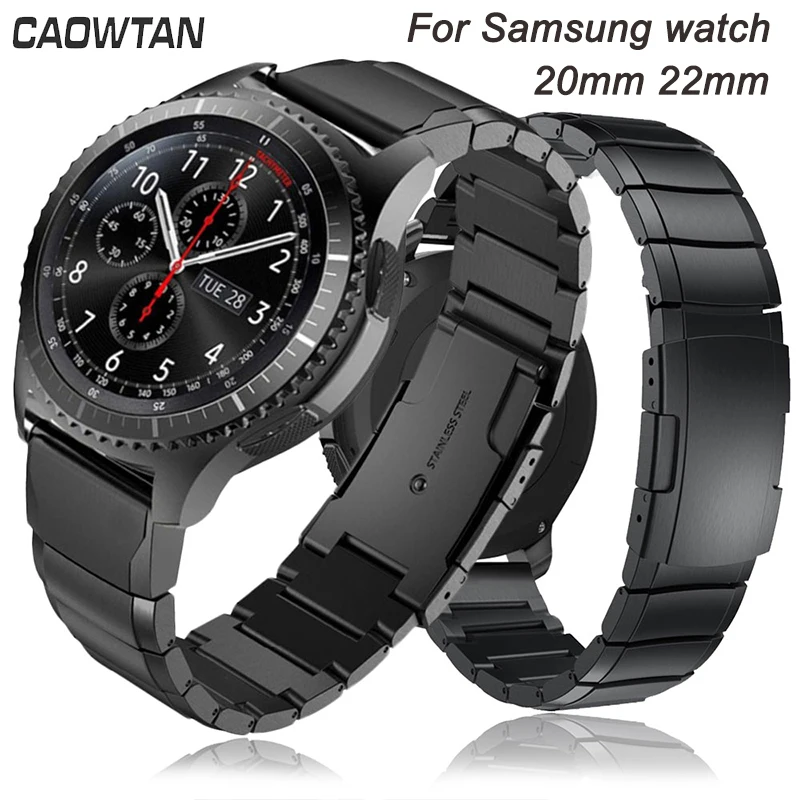 Ремешок для часов Samsung Galaxy Watch 3 S2 нержавеющая сталь 22 мм 20 | Наручные часы