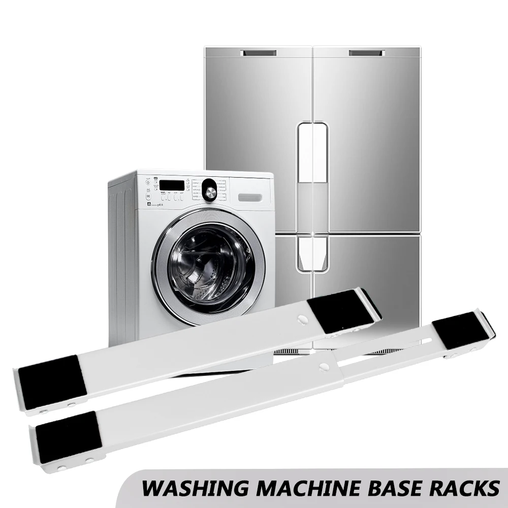 Refrigerator Base Mount Adjustable Washing Machine Stand Dryer Holder Mobile Roller Bracket Multifunctional Universal 24 Wheel