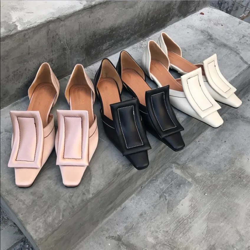 Женские атласные лоферы с квадратной пряжкой винтажные Лоферы розового цвета на