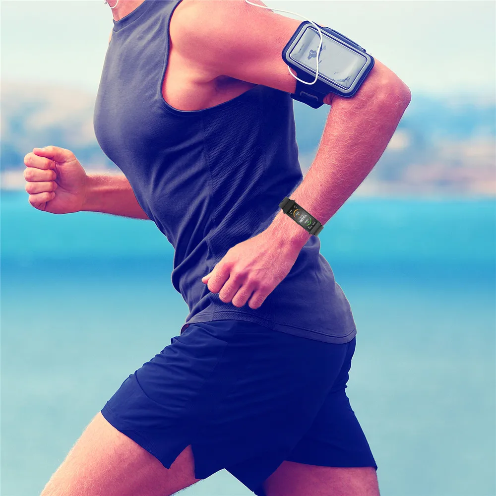 Ремешок силиконовый для смарт часов Huawei TalkBand B6/B3 сменный спортивный браслет