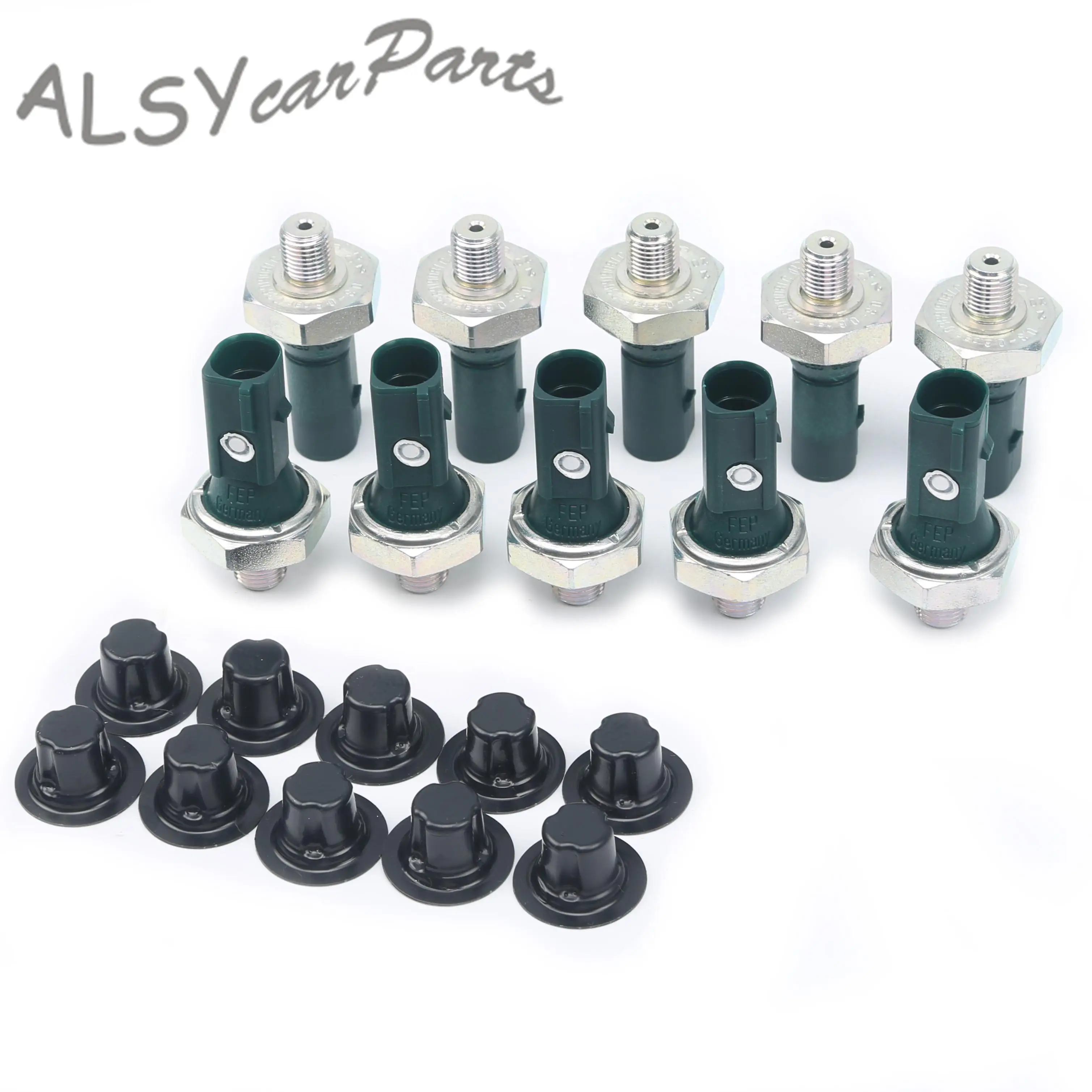 Oil Pressure Sensor Switch Set 03C 919 081 For VW Caddy Amarok Golf Plus Tiguan Transporter Audi A3 A8 Q3 TT Skoda Fabia Seat | Автомобили