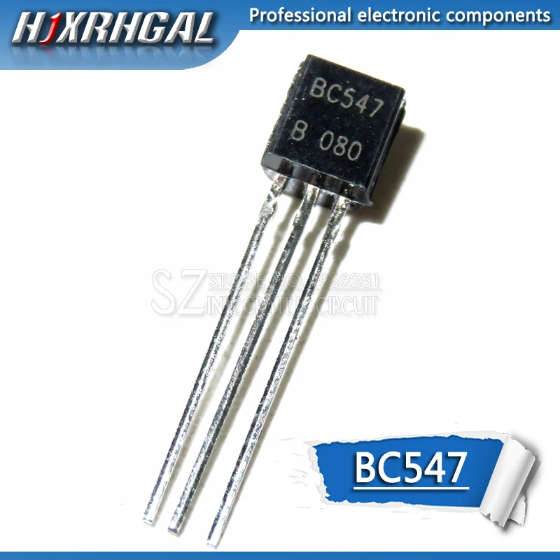 Триодный транзистор BC546B BC547B BC547C BC556B BC557B BC558B BC558C BC559B BC639 BC640 TO92 HJXRHGAL 1