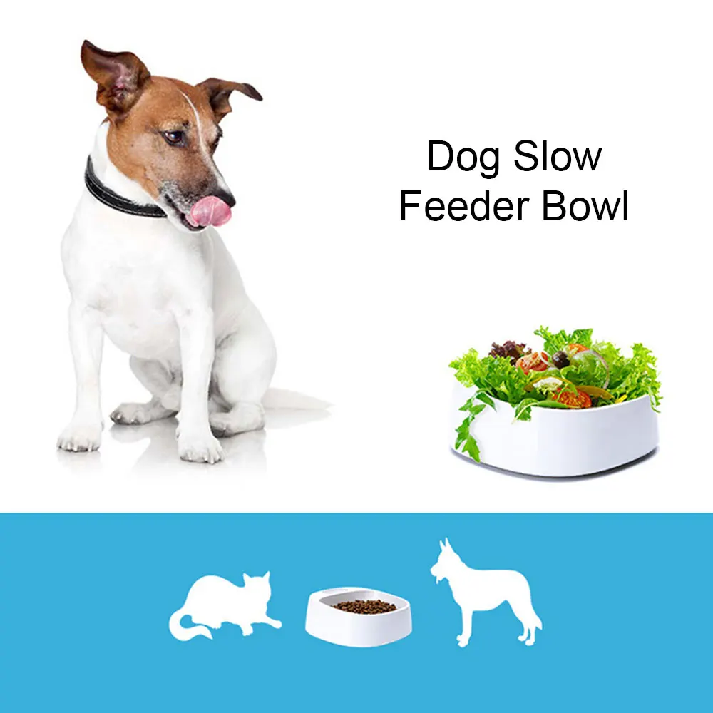 Миска для домашних животных цифровая миска медленного кормления воды маленьких