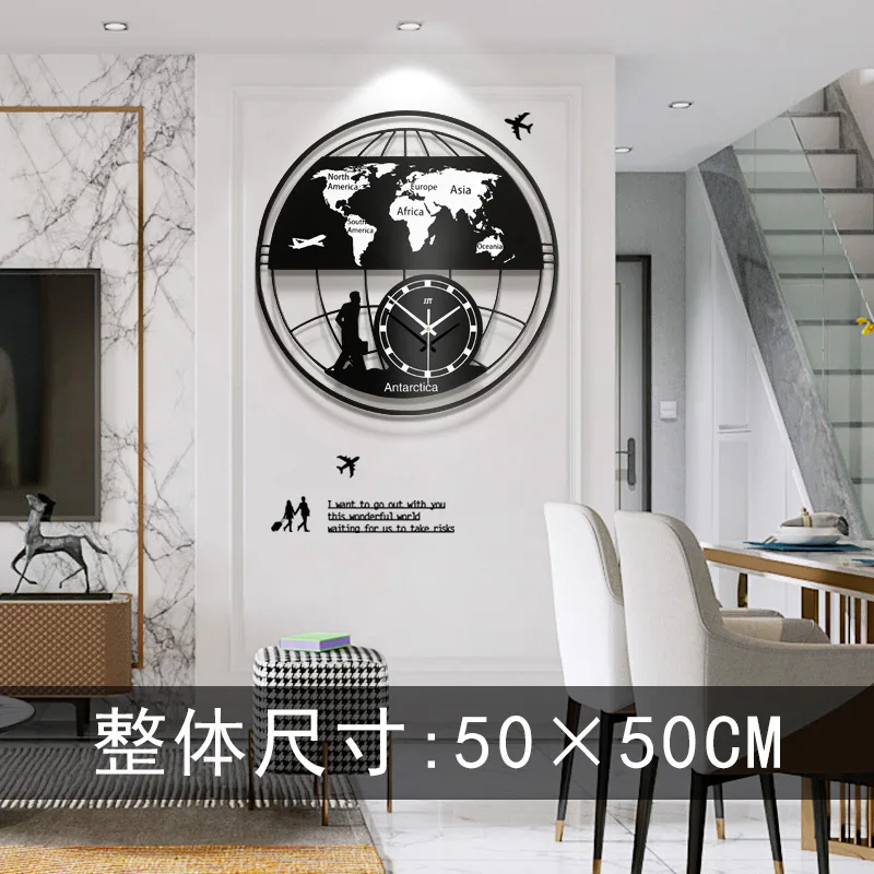 

Luxury Modern Wall Clock Nordic Minimalist Creativity Wall Clock Room Decoration Accessories Reloj De Pared Home Decor BC50GJ