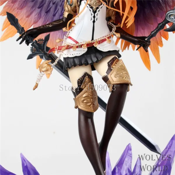 

Rage of Bahamut GENESIS Anime Figure Dark Angel OLIVIA Action Figure Toys Anime Game Sexy Girl Collection Model Doll Gift