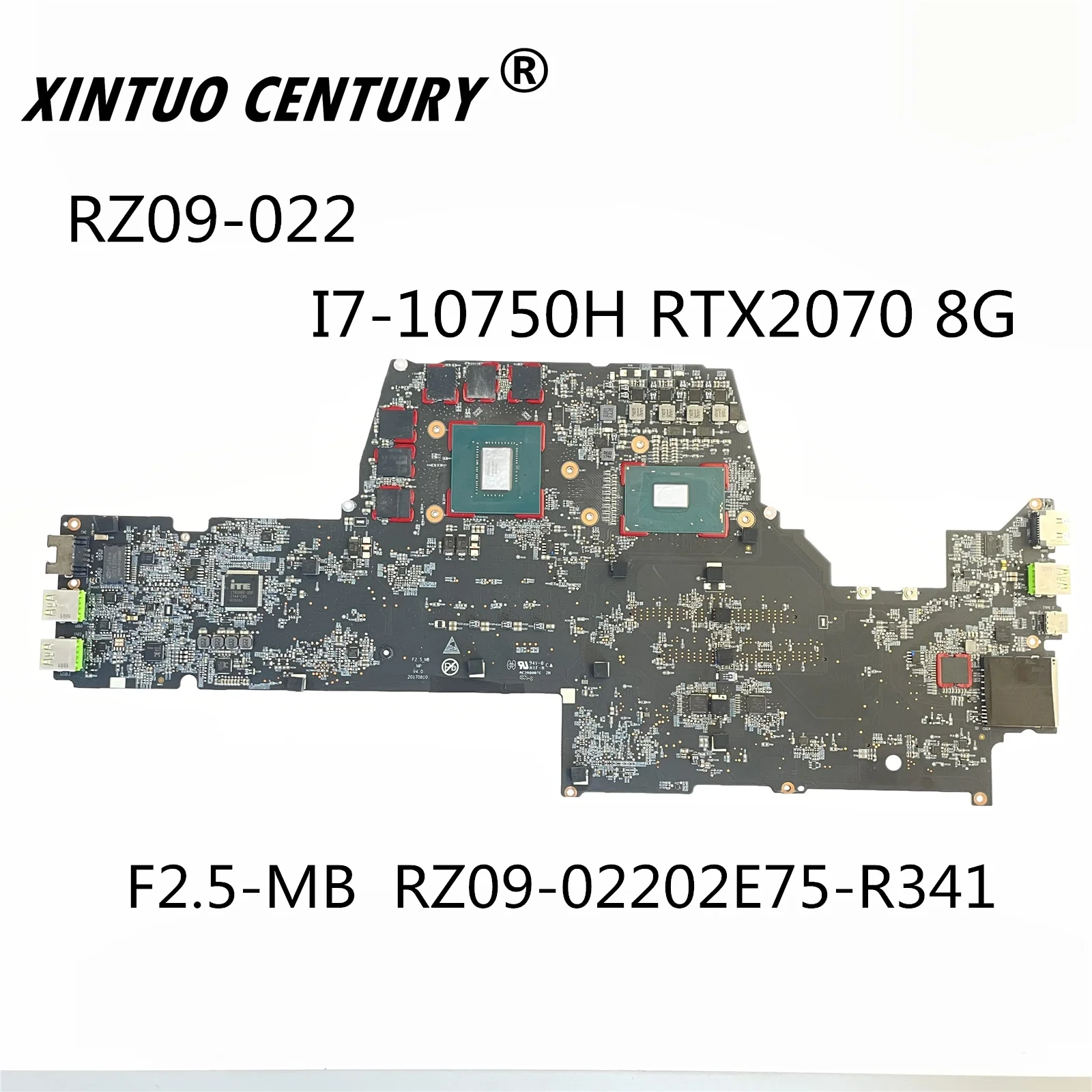 

Для Razer RZ09-022 Laptop anakart F2.5-MB RZ09-02202E75-R341 RTX2070 8G 100% протестирован