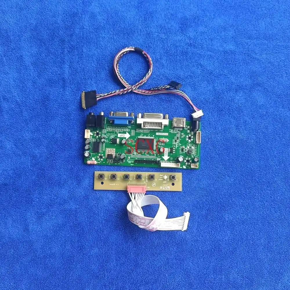 

For LTN156AT14/LTN156AT15/LTN156AT17 LCD matrix drive board VGA DVI HDMI-compatible Kit M.NT68676 1366*768 WLED 60Hz 40-Pin LVDS
