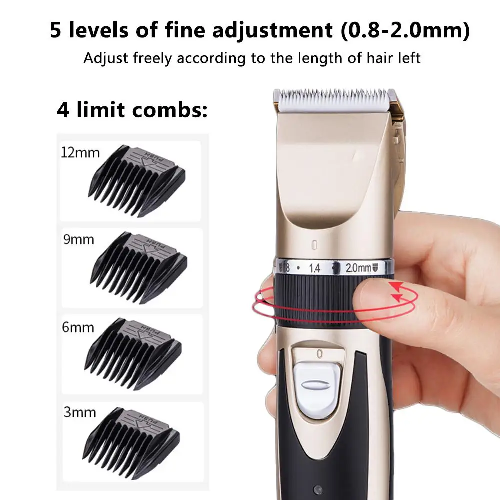 

Pet Electric Hair Clipper Head Beauty Pet Electric Hair Clipper Set Adult Children Hair Clipper Mute Electric Hair Razor Scissor
