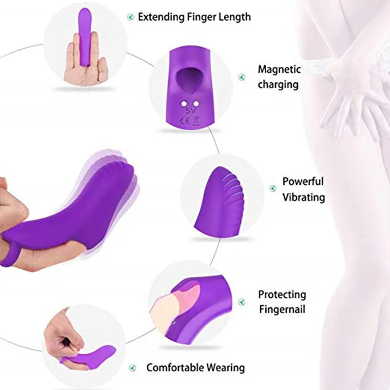 Удовольствие сенсорный пульт дистанционного управления палец вибратор G Spot