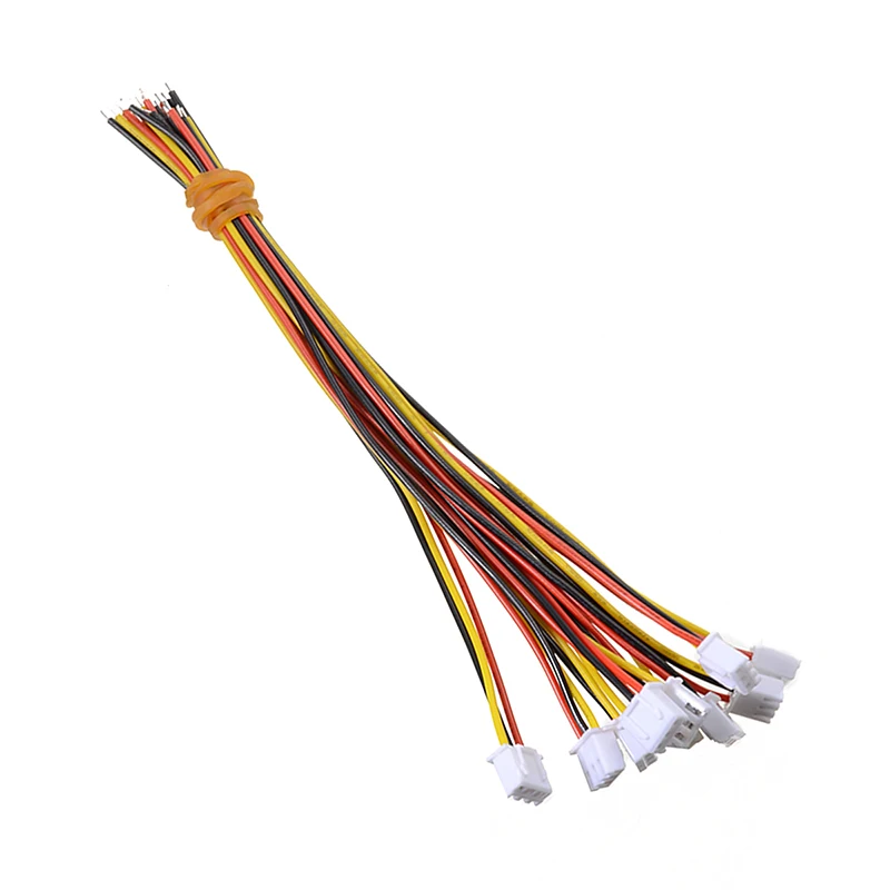 Mayitr 10 комплектов Mini Micro JST разъем XH 2 54 мм 3-контактный с 24AWG жильный кабель 150 Длина |