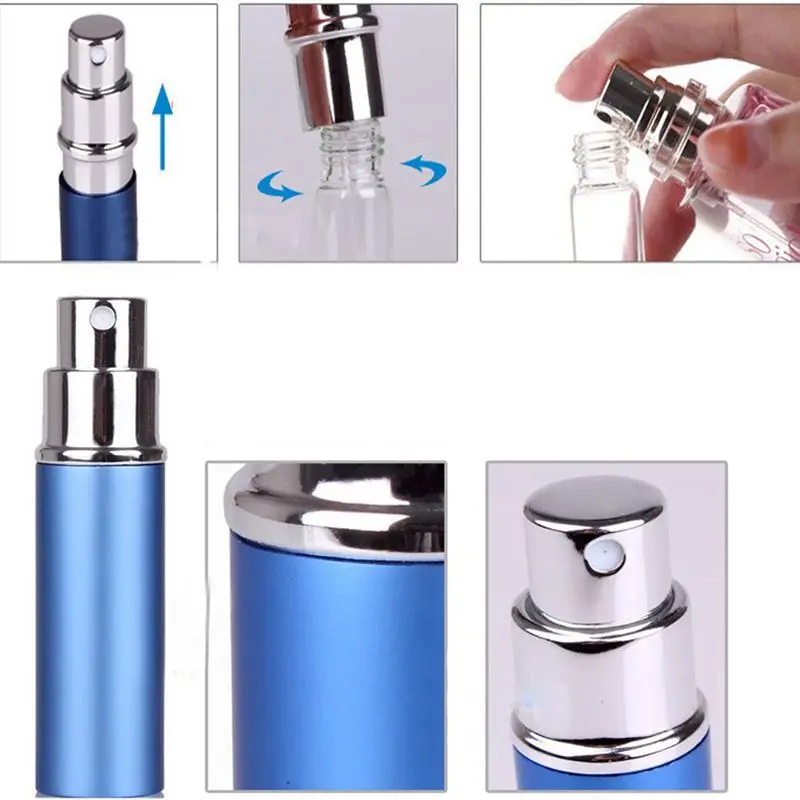Набор из 8 6 шт. мл портативный пополняемый мини флакон для парфюма|Многоразовые