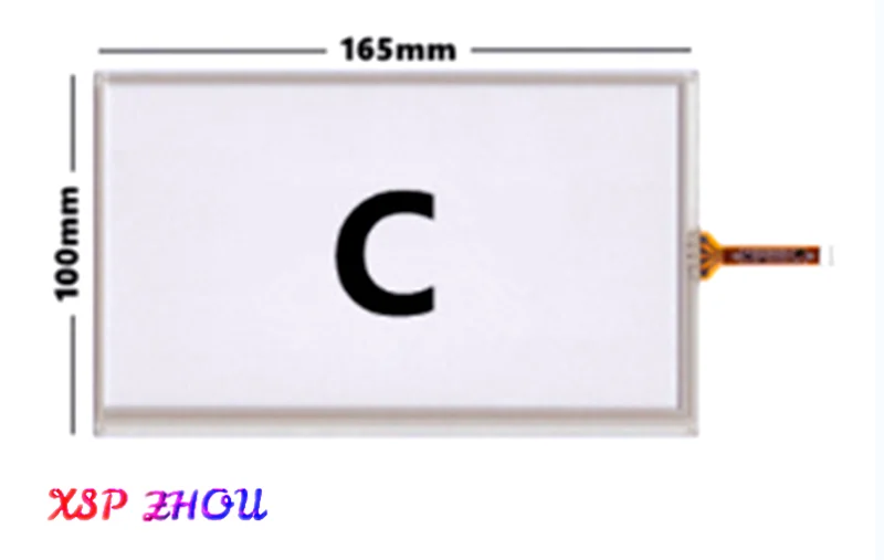 CStyle touch screen 7 дюймов 50PIN AT070TN92 AT070TN93 AT070TN94 7 дюймов ЖК-дисплей экран+ сенсорный экран навигации автомобиля GPRS ЖК-дисплей экран с сенсорным экраном в сборе - Цвет: CStyle touch screen