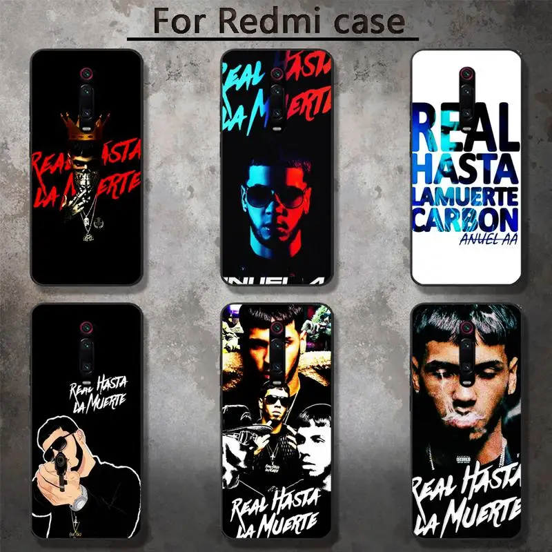 

Anuel AA Real Hasta La Muerte Phone Case for RedMi 5 5plus 6 Pro 6A S2 4X GO 7A 8A 7 8 9 K20 case