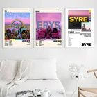 Jaden Smith SYRE музыкальный альбом плакаты и принты Erys, CTV3 крутая лента Vol 3 Tracklist искусство холст картина стены любители украшения подарки
