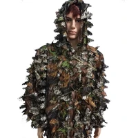 hunting camouflage clothing 3d thick leaf camouflage clothing military enthusiasts outdoor combat training