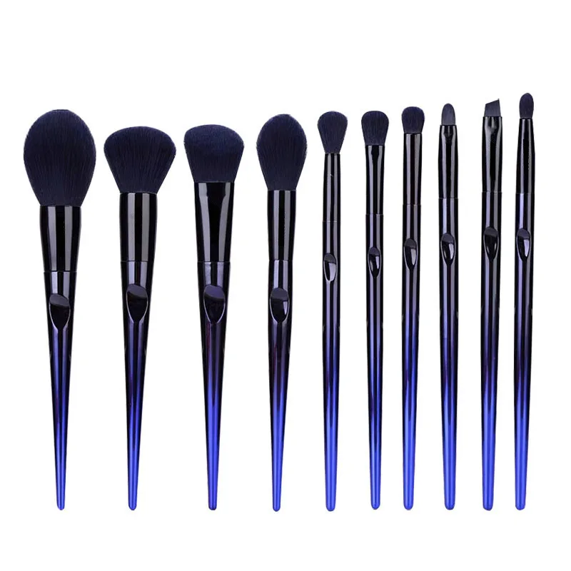 

10 blue enchantress make-up brush set wet and wild finger handle super soft net red charm brush set one hair substitute