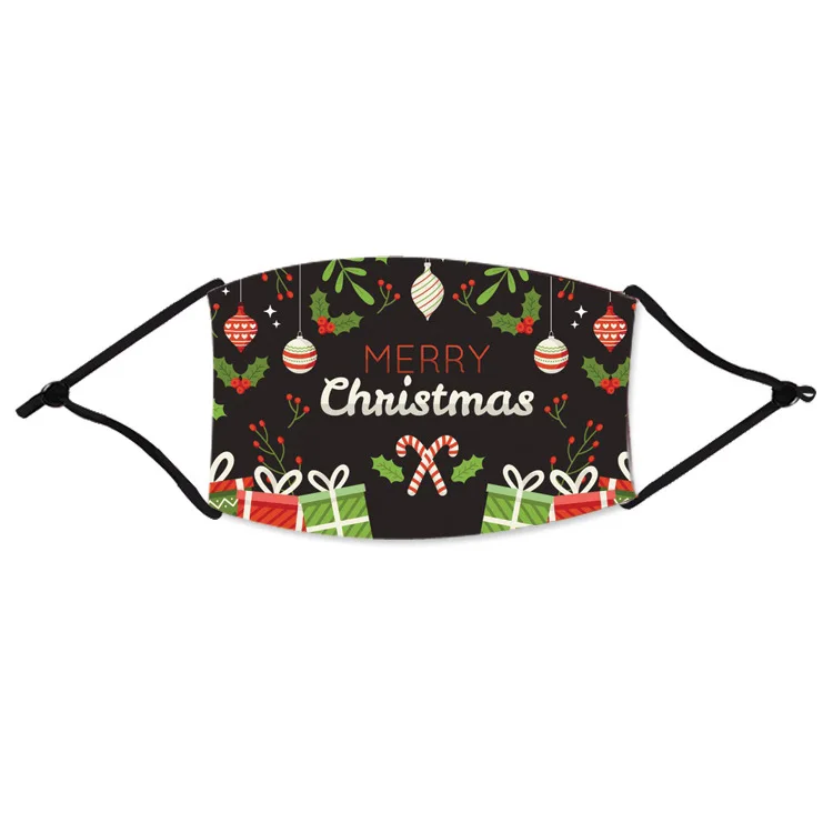 1 шт. маска для взрослых многоразовые смываемая Рождественский Снеговик