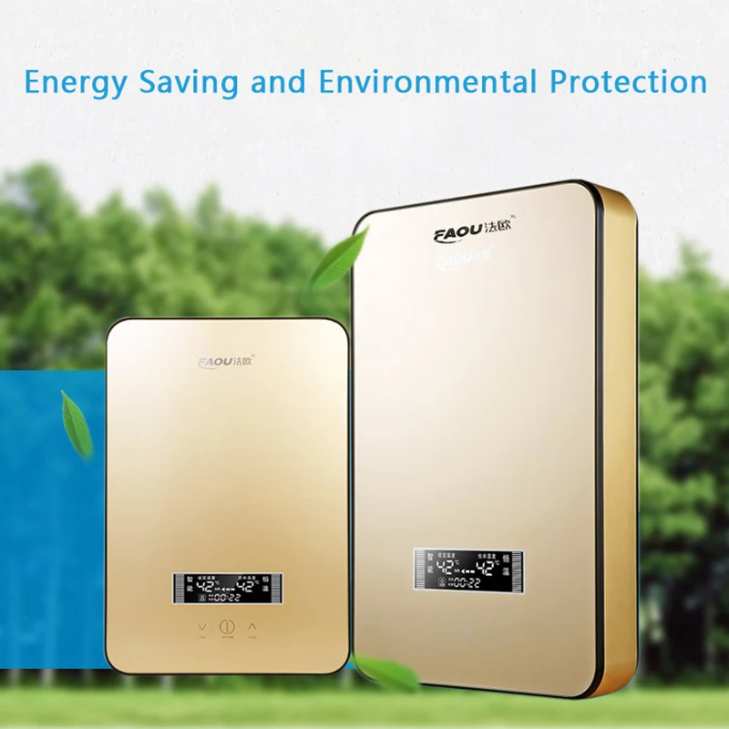 Электрический водонагреватель т. Е. Горячий тип маленький без хранения