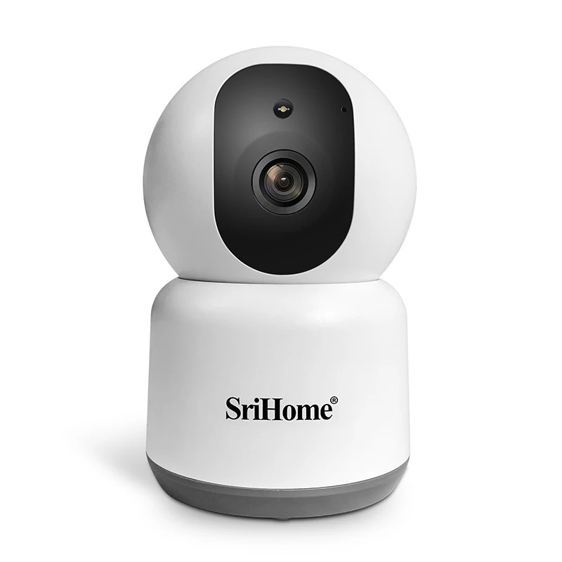 

Srihome SH038 HD 4.0MP 5G Wifi IP Camera 360° Mobile Remote View Indoor Baby Monitor Night Color Two-Way Video Surveillance Cam