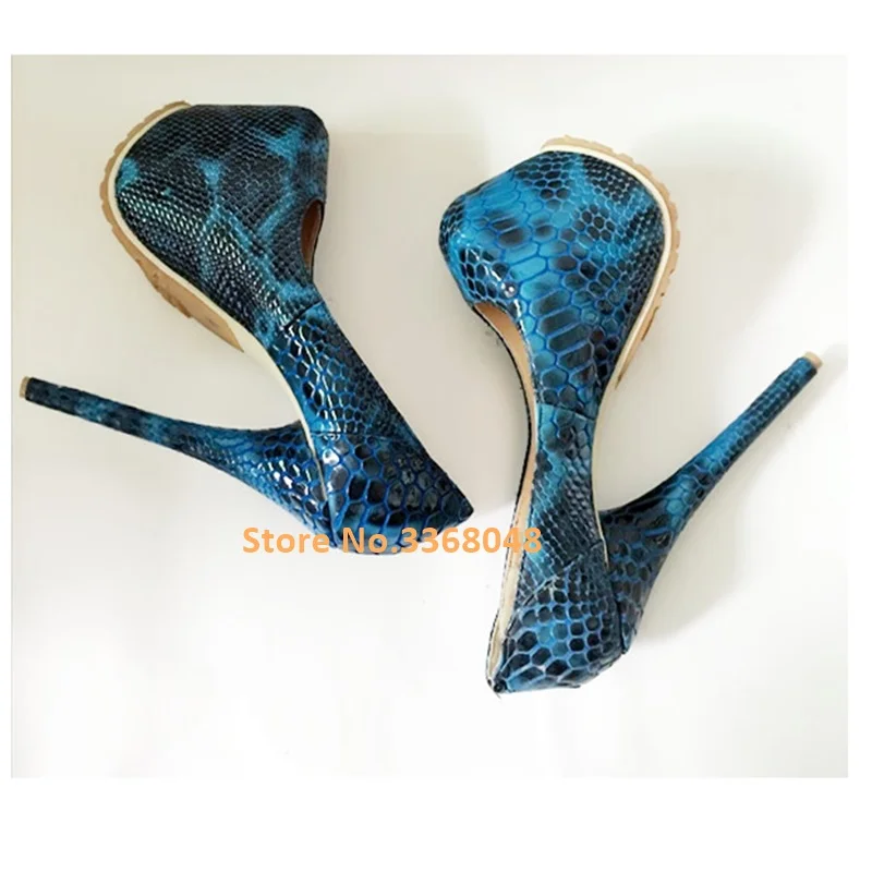 Туфли лодочки из натуральной кожи на очень высоком каблуке 16 см|Женские туфли| |