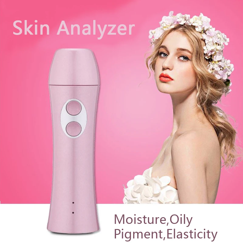 Тестер жирной и влажной кожи лица прибор для измерения эластичности обнаружения