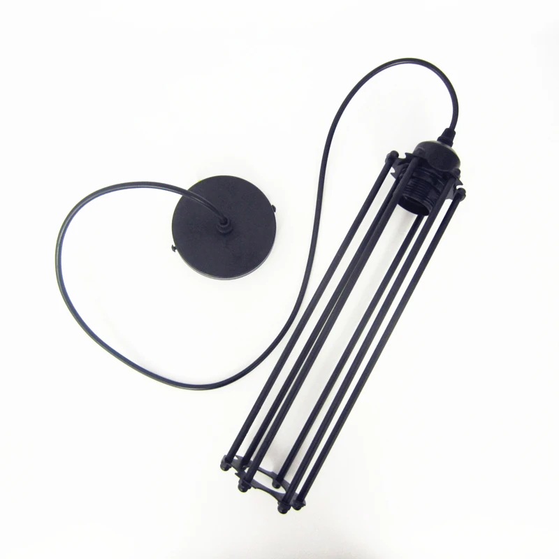 

Retro LED Pendant Vintage Light Iron Chandelier Indoor Decor Lighting Cafe Bar Restaurant Lamp Living Dining Room Decoration