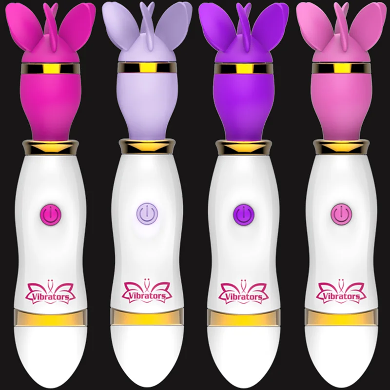 Эротический фаллоимитатор с бабочками Анальная пробка вибратор волшебная