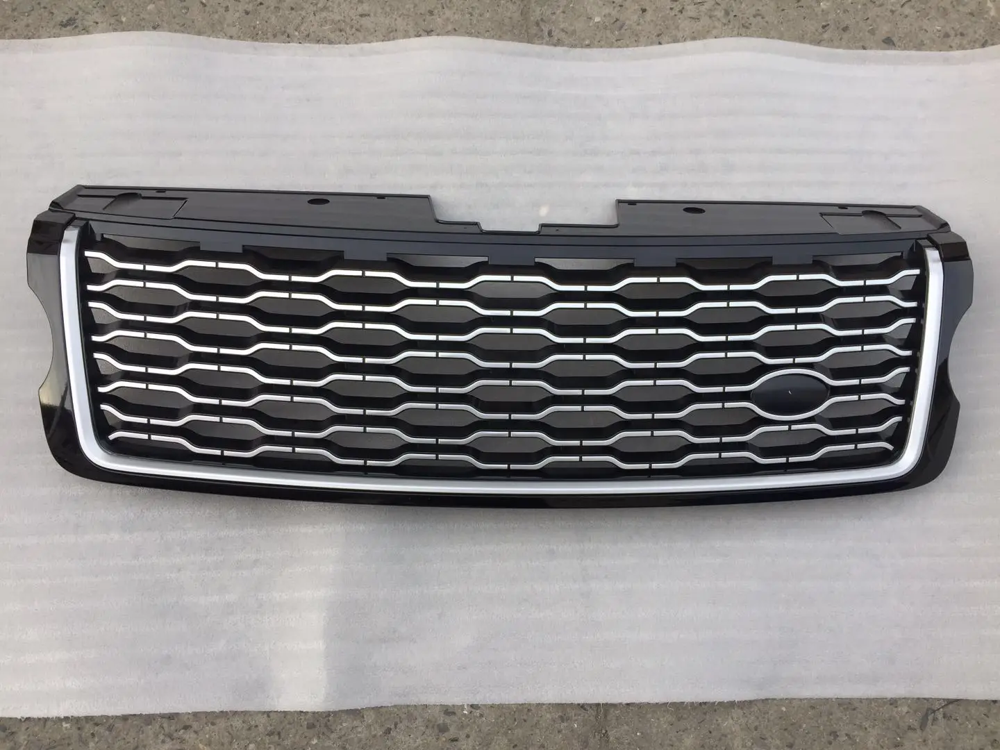 Black Sliver Подходит для Land Rover Range Rover 2013 передняя решетка - Цвет: Black Sliver