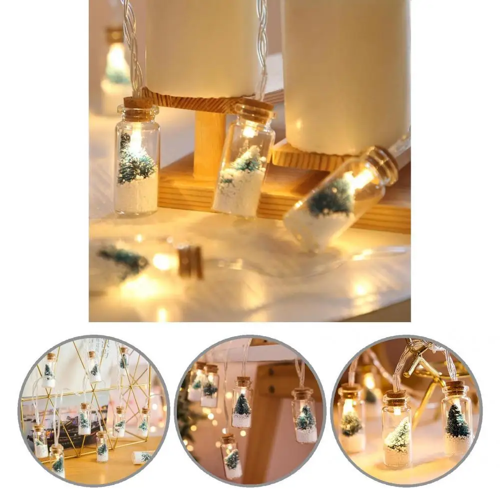 

Practical Christmas Fairy Light Decorative Eye-catching Christmas String Light Christmas String Lamp