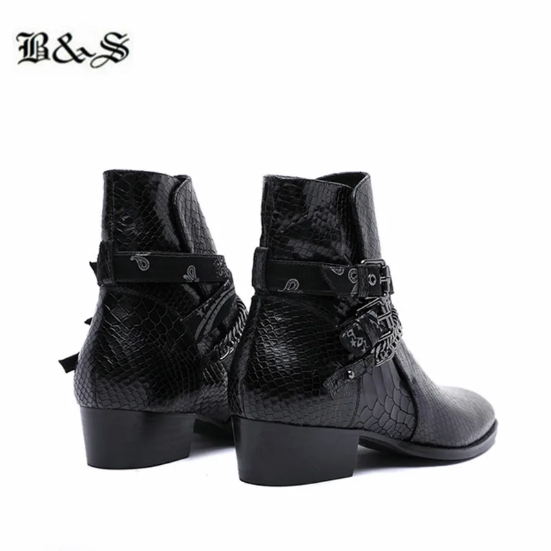 Ботинки ручной работы с острым носком из натуральной кожи |