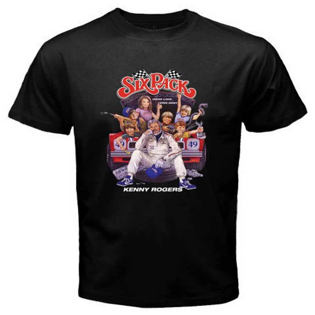 Новая мужская черная футболка с изображением Кенни Роджерс из фильма 80 размеры