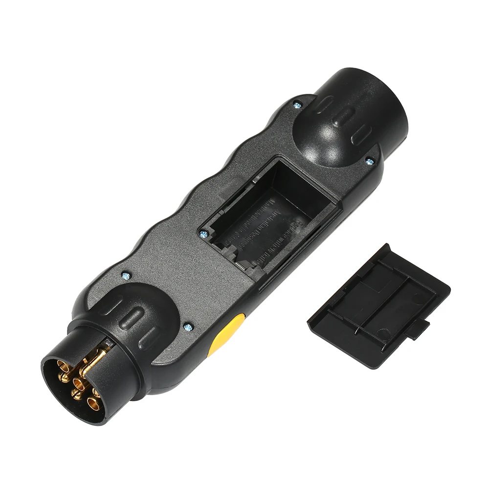 Durable 7 Pin Towing Trailer Car Caravan Tow Bar Light Circuit Tester Unit for Plug Test Tool European | Автомобили и мотоциклы