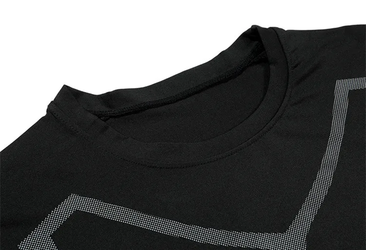 Спортивный костюм мужской быстросохнущая компрессионная футболка и штаны