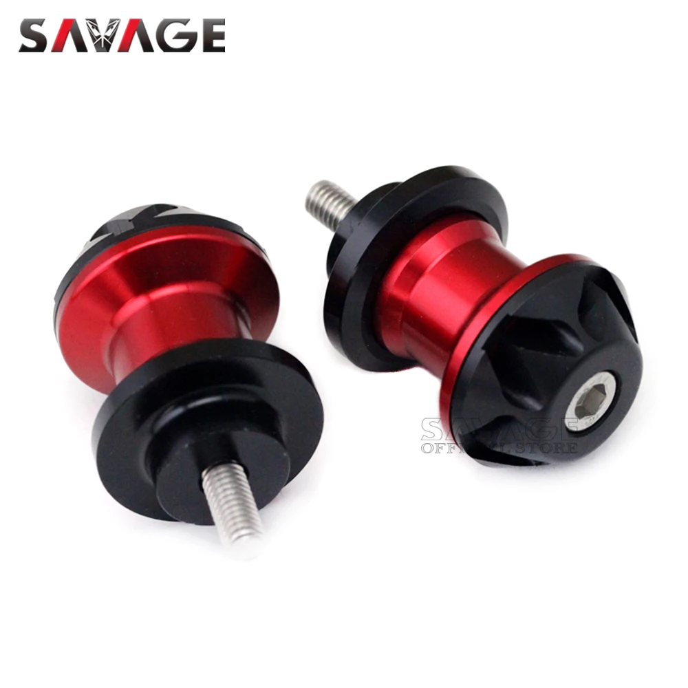 Swingarm Spools Slider For YAMAHA YZF R1/S/M R6 R25 R3 MT25 MT03 FZ1 FZ6 N/S/R Motorcycle Accessories CNC Stand Screws 6mm | Автомобили и