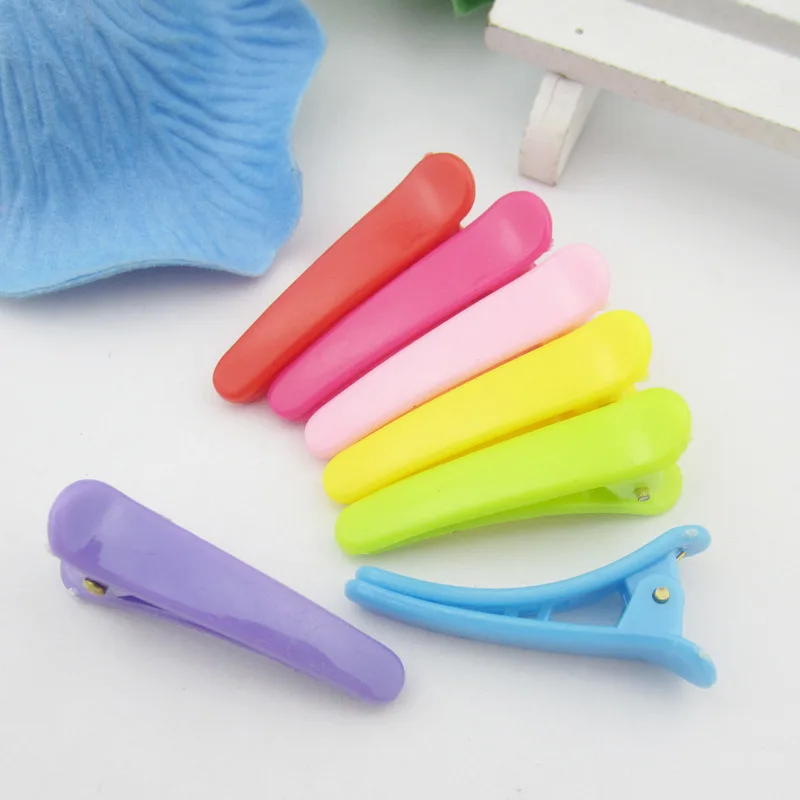 

10pcs 3.7cm Hair Accessories Plastic Professional Hairdressing Salon Section Hair Grip Clips Styling Tools Hairpins Barrette