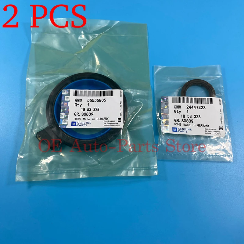 2 шт. коленчатый вал двигателя переднее и заднее масляное уплотнение для Chevrolet Cruze