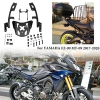 aluminum motorcycle rear luggage rack cargo rail carrier support for yamaha fz 09 mt 09 fz09 mt09 2017 2018 2019 2020 mt 09 part