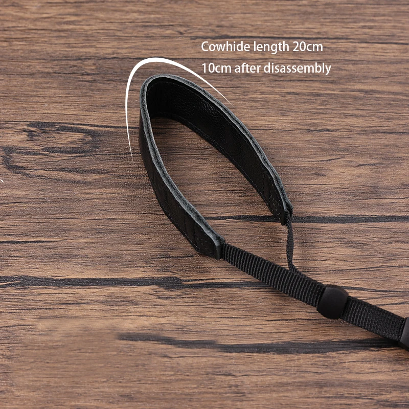 leather wrist strap slr camera canon 850 nikon z5 z6 fuji xt4 sony a7r3 leica olympus micro single quick disassembly hand strap free global shipping