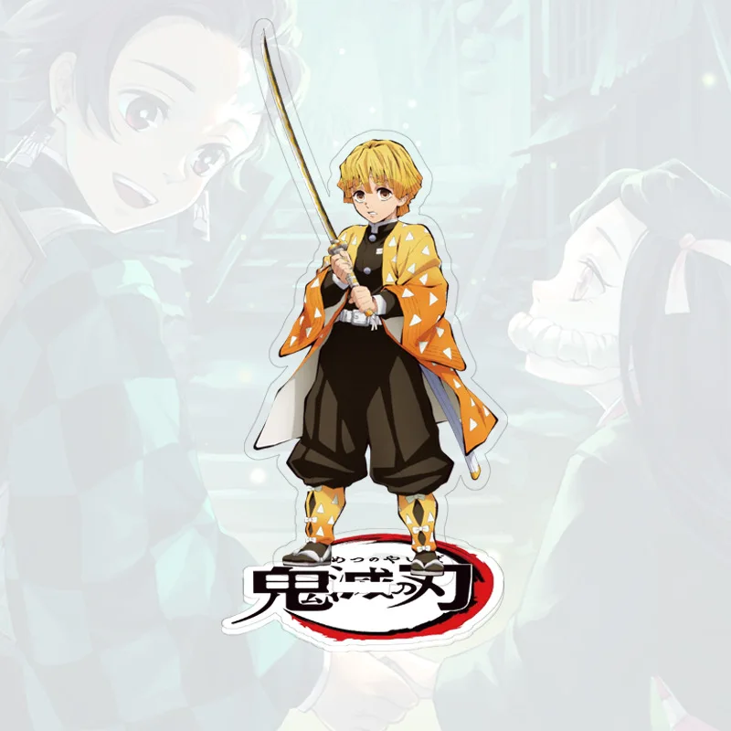 Аниме Demon Slayer большой дисплей стенд фигурка модель пластина Держатель японский