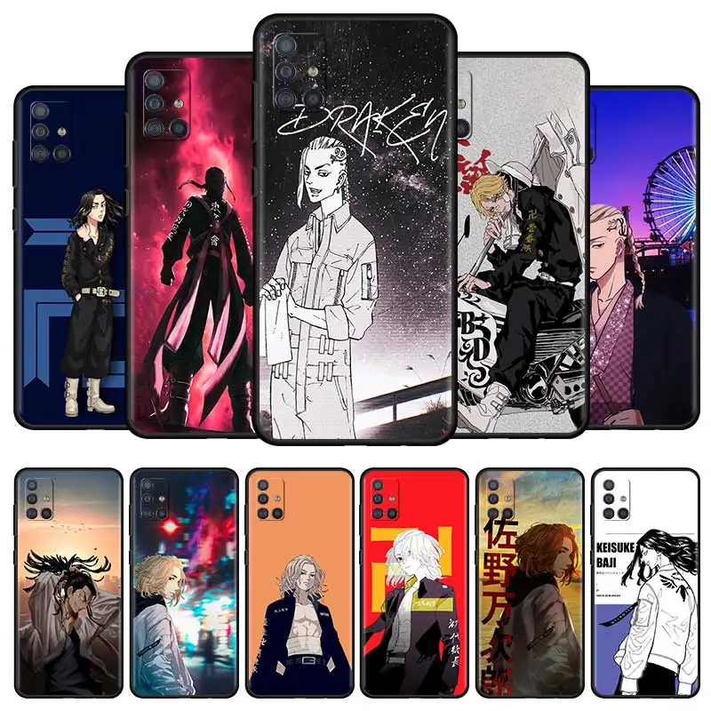 

Tokyo Revengers Japan Silicone Phone Case For Fundas Samsung Galaxy A51 A21s A71 A12 A31 A52 A41 A32 A72 5G A02s A11 A02 Cover